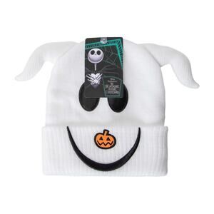 🔥Disney The Nightmare Before Christmas Zero Beanie Hat BNWT🔥